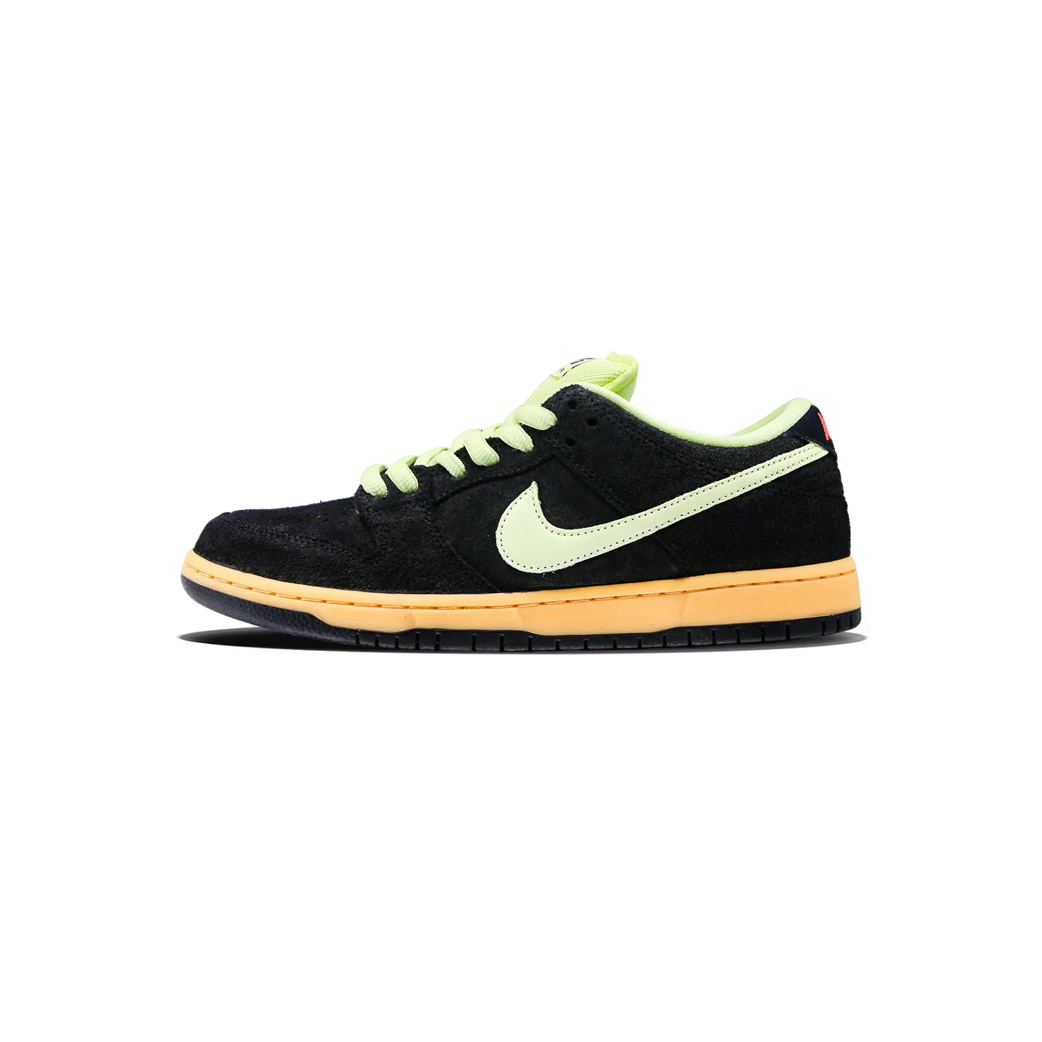Nike Dunk SB Retro Abrasion Resistant Low top Skateboard Shoes Unisex Black Green