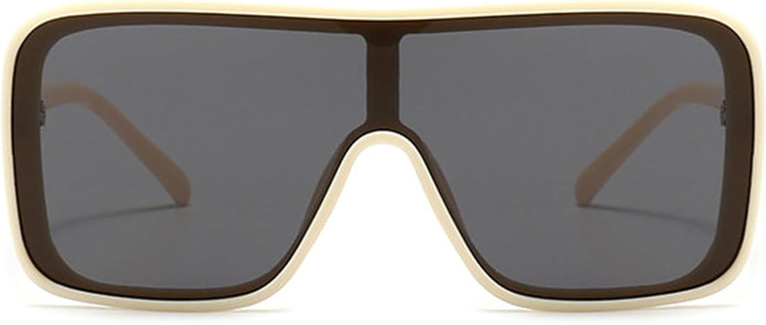 

Willochra — большие квадратные солнцезащитные очки для женщин, цельные модные солнцезащитные очки для мужчин, очки с защитой от УФ-излучения UV400, модные черные очки, C5