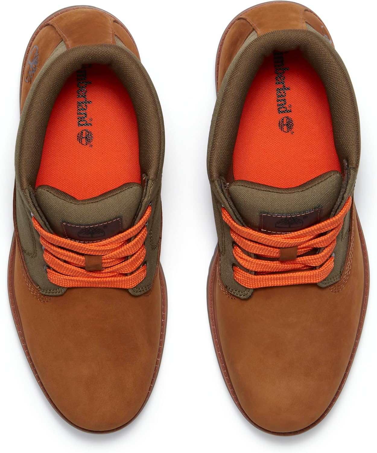 Мужские ботинки Timberland Premium Mid Chukka на шнуровке, Medium Brown Nubuck — фото 3