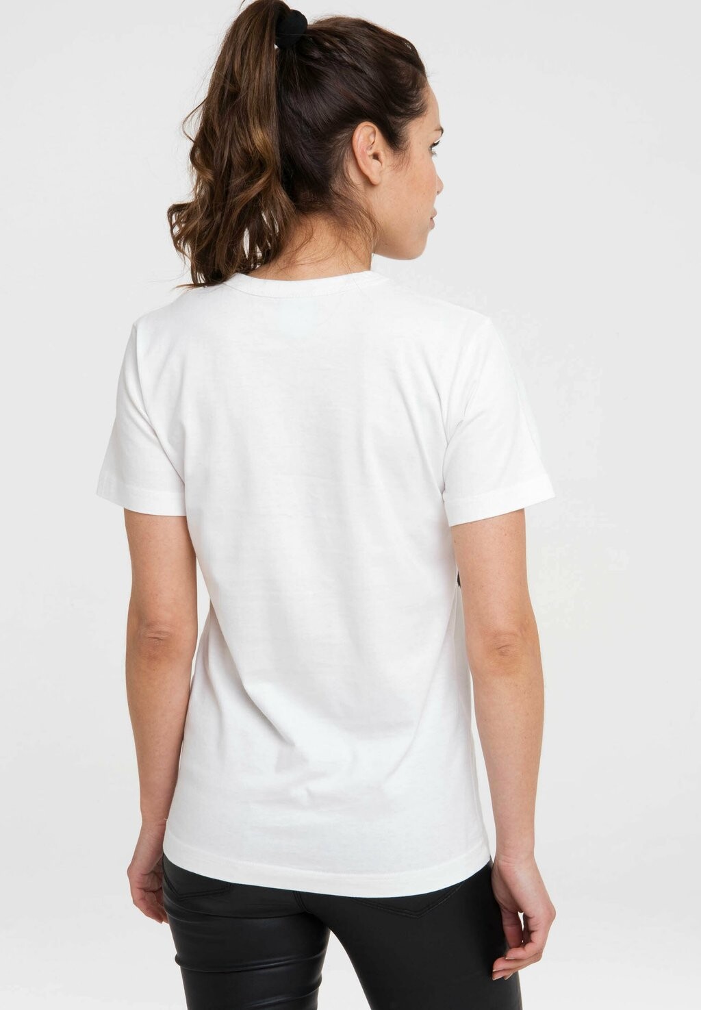 

Футболка с принтом SESAMSTRASSE KRÜMELMONSTER – GNAWS LOGOSHIRT, белый