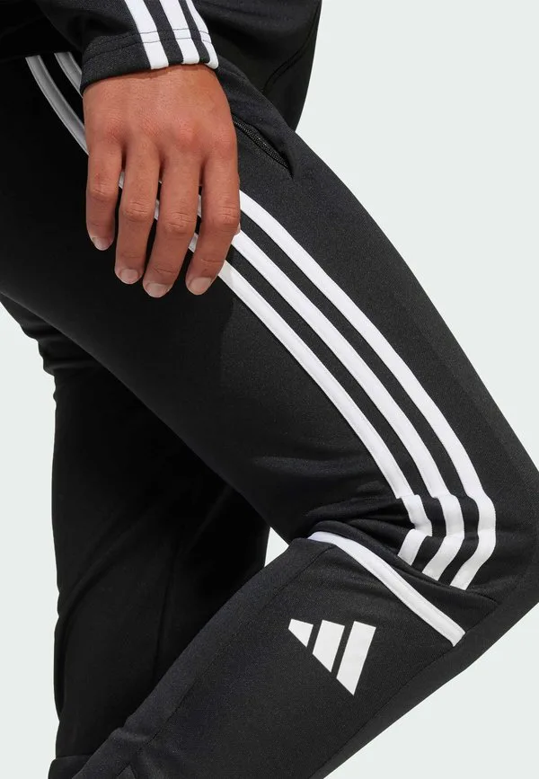 Тренировочные спортивные штаны quadra 25 Adidas Performance, Black White — фото 3