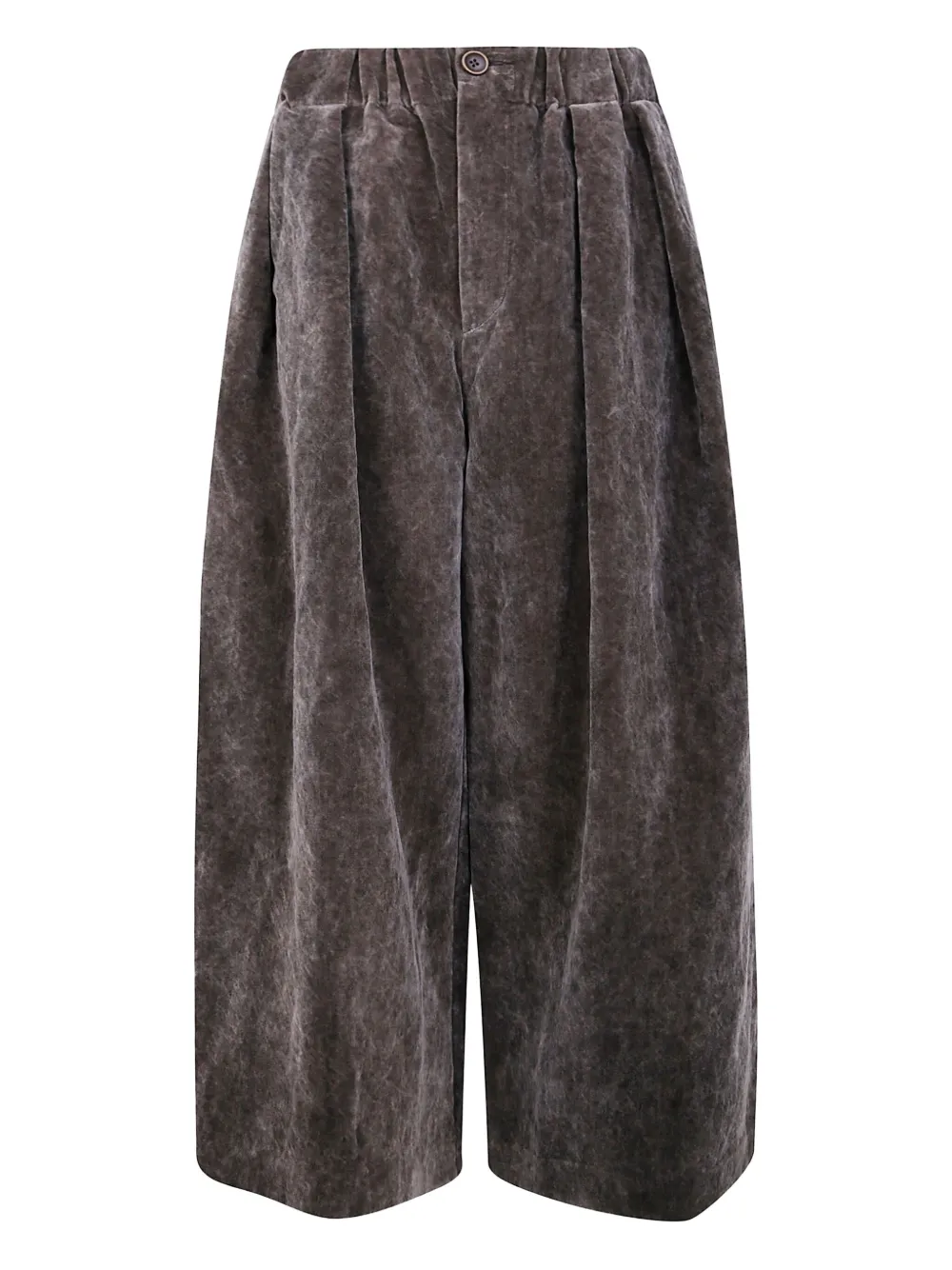 

Брюки с защипами Uma Wang, серый