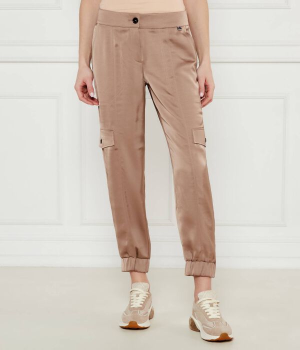 

Атласные брюки-карго Ridder Relaxed fit Marc Cain, желтый