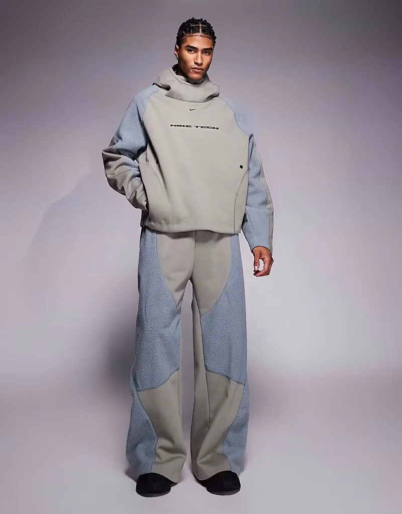 Толстовка Nike Tech Boreas оверсайз серого цвета — фото 2
