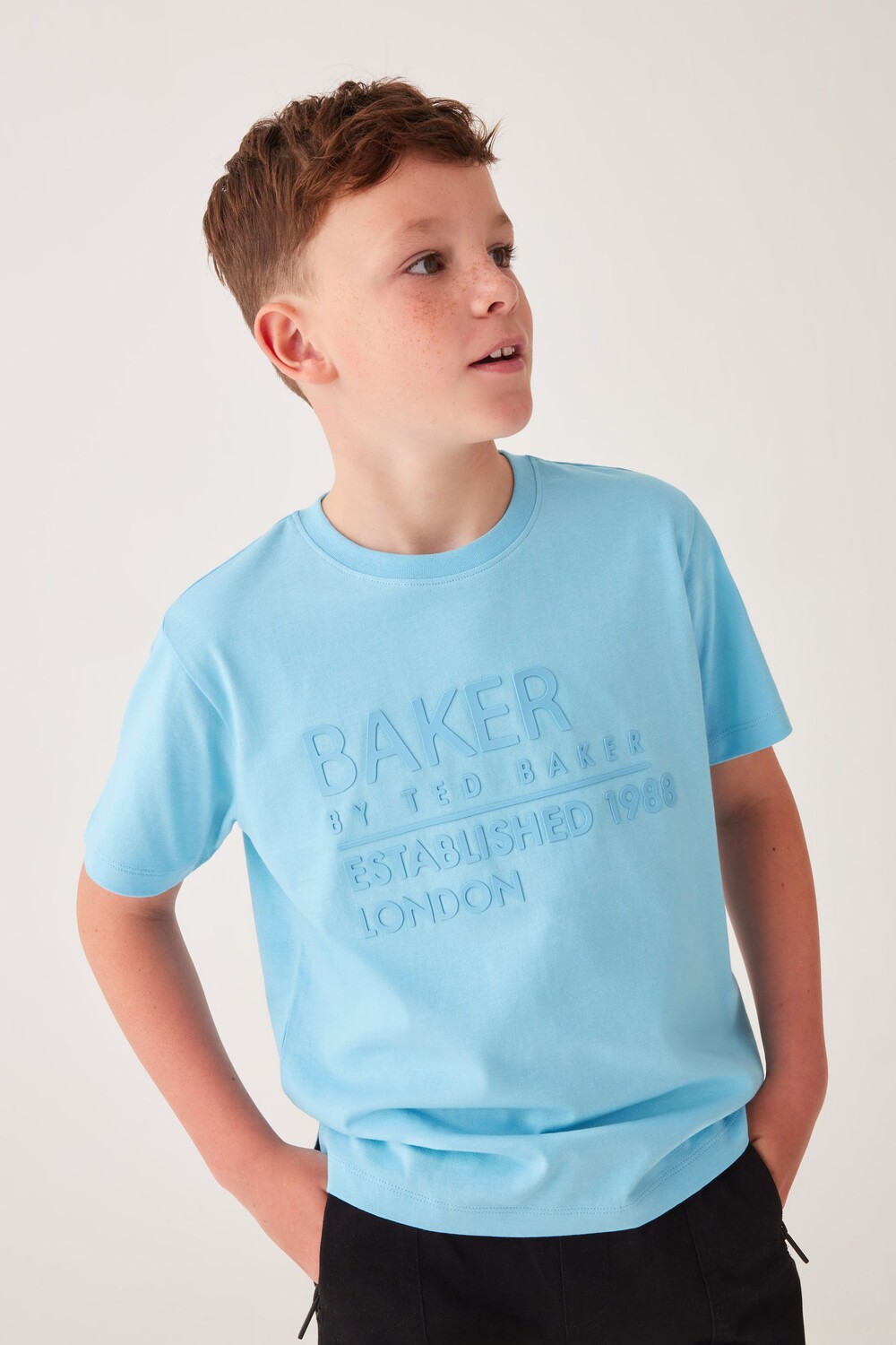 

Футболка из 100% хлопка Baker By Ted Baker, синий