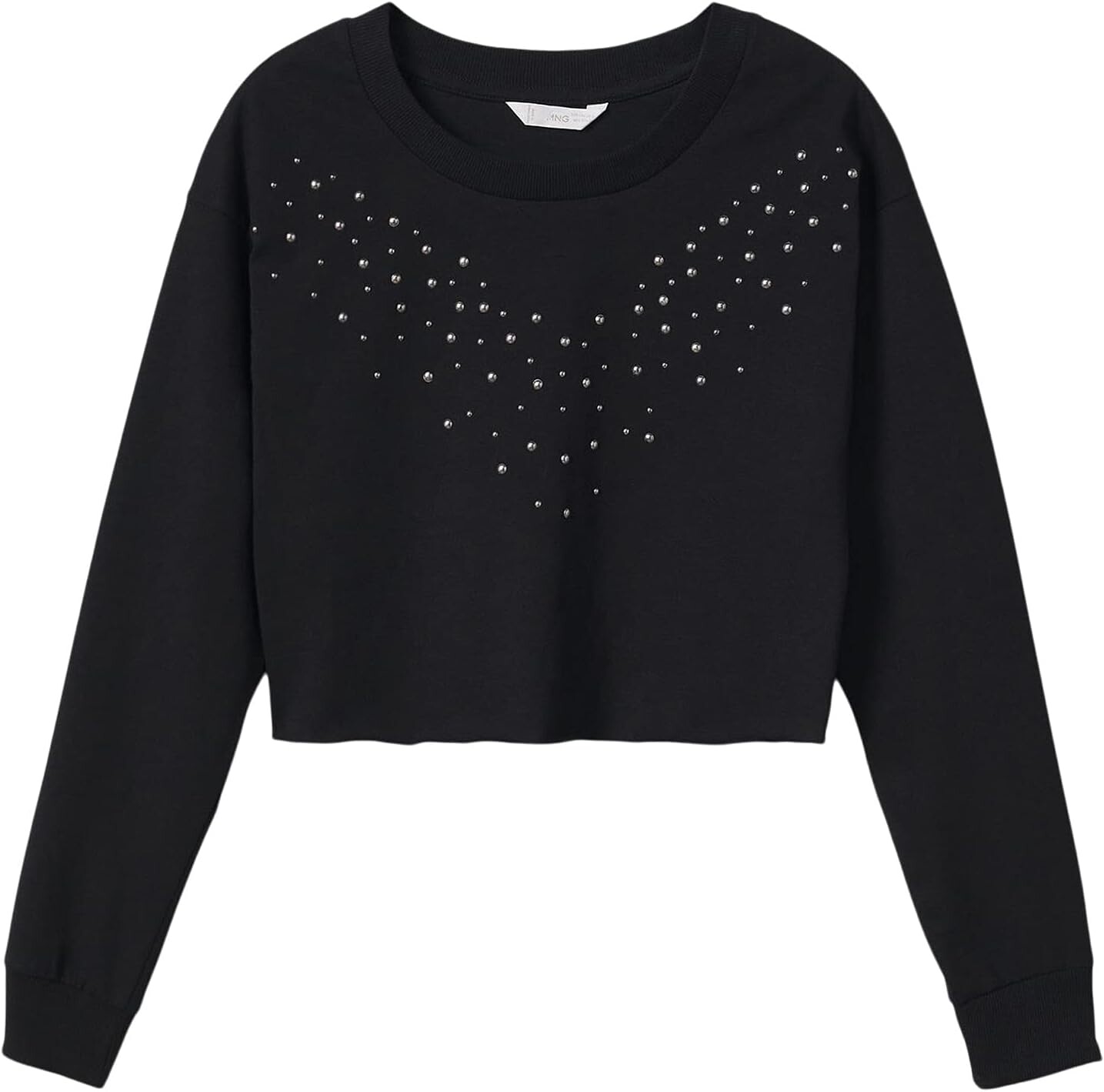 

Футболка Mango Tacho T-Shirt, черный