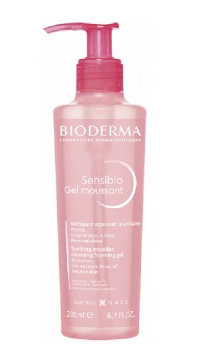 

Bioderma Sensibio Gel Moussant гель для лица, 200 ml