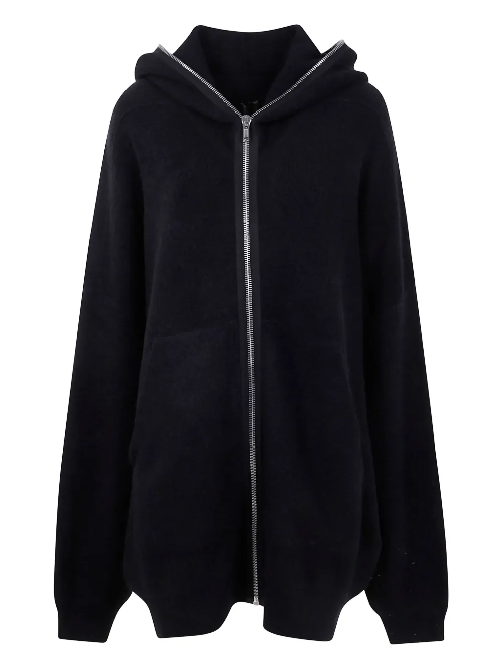 

Худи на молнии Rick Owens, черный