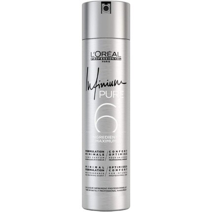 

Loreal Professionnel Infinium 6 Pure Экстрасильный лак для волос 300мл, L'Oreal