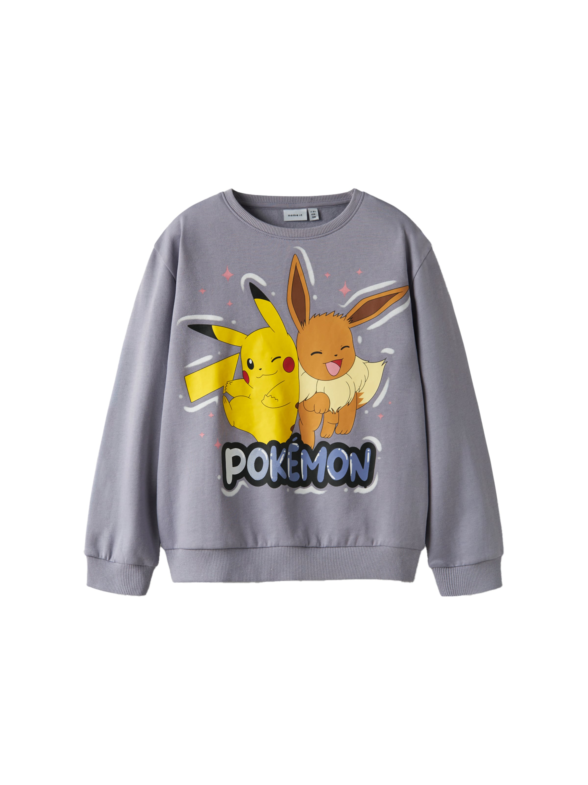 

NAME IT Свитшот 'NKFJYD POKEMON' в цвете Mauve