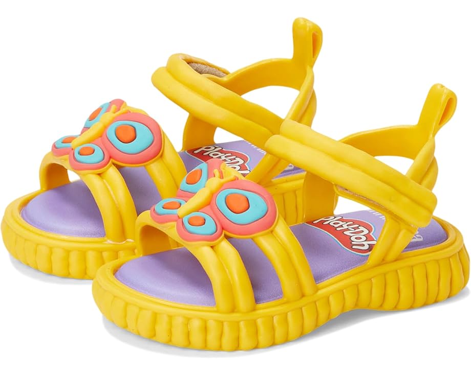 

Сандалии Mini Melissa Create + Play Doh, желтый