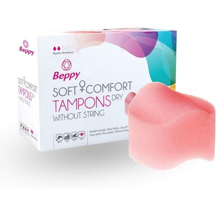 

Сухие губчатые тампоны Beppy Comfort, 2 шт.