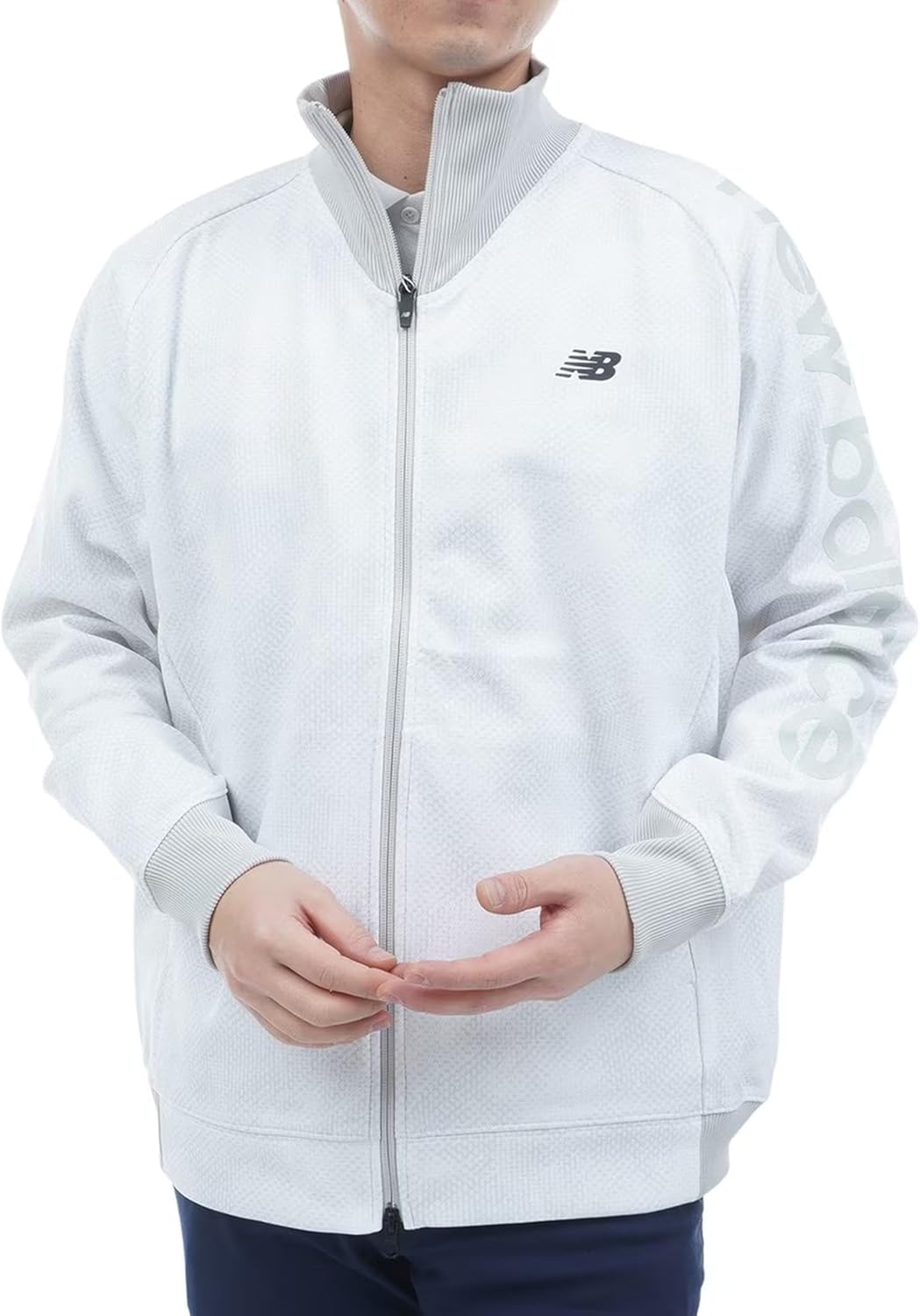

Мужская толстовка New Balance Golf с застежкой-молнией (эластичная, сохраняет форму) / 012-5162001 Мужская, белый