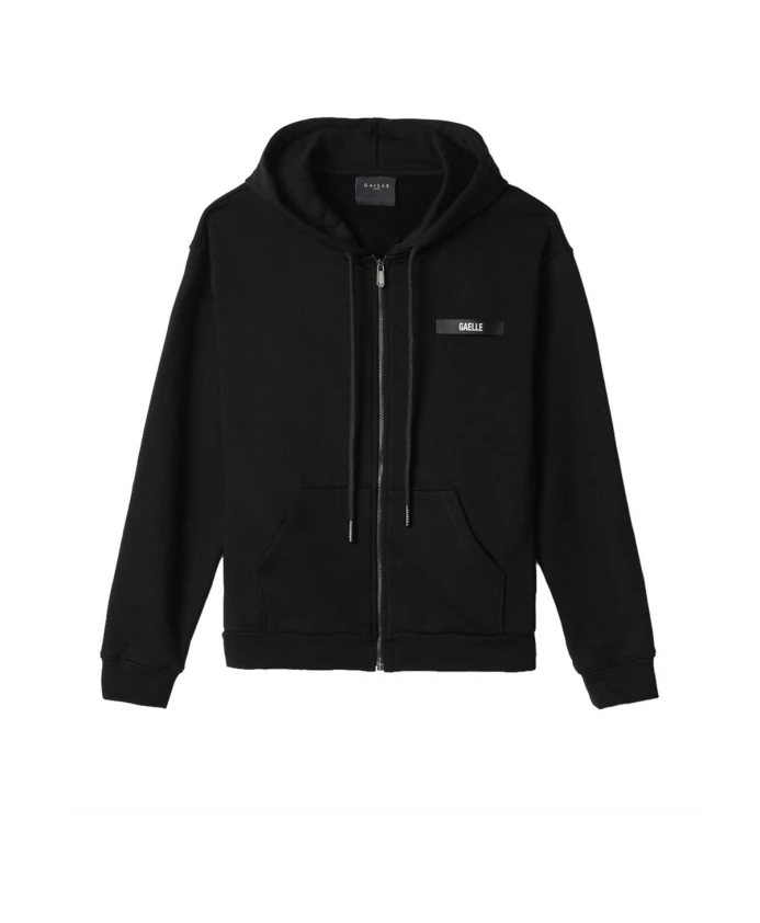 

Толстовка прямого кроя с застежкой-молнией и капюшоном. Gaã«Lle Paris, черный