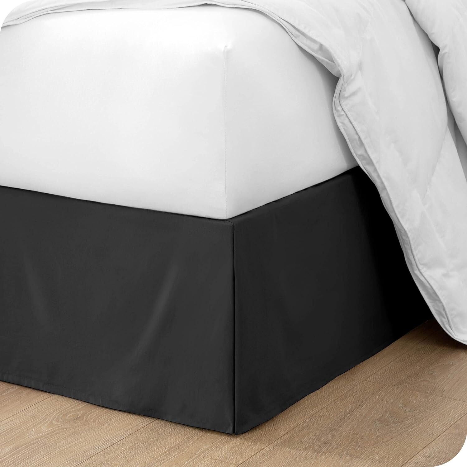 

Комплект пуховых одеял Bare Home с отстиранным песком и юбкой (королевский, черный)