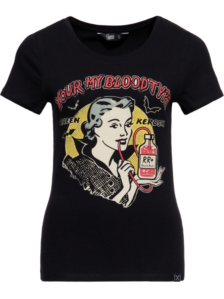 

Футболка Queen Kerosin Shirt, черный