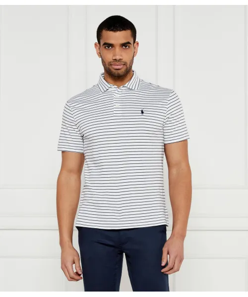 

Футболка поло Slim fit Polo Ralph Lauren, белый