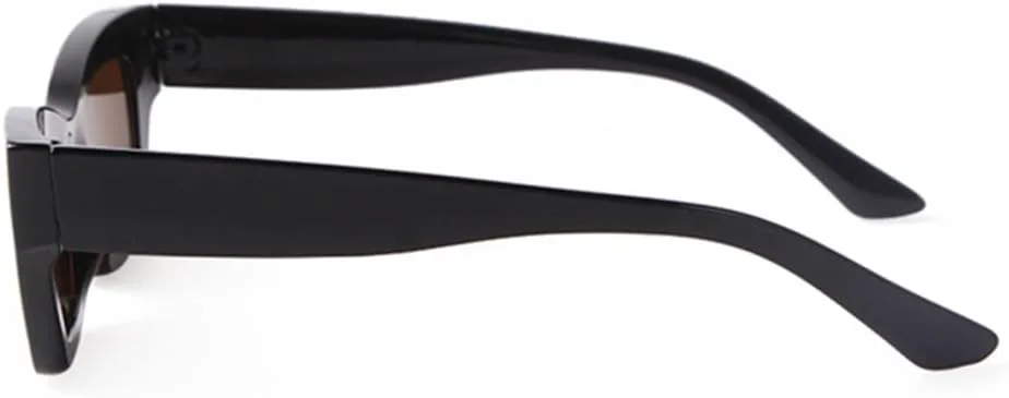 

Винтажные женские солнцезащитные очки «кошачий глаз» с прозрачной оправой и декоративными линзами, мужские прямоугольные солнцезащитные очки UV400 MTZJH, C2