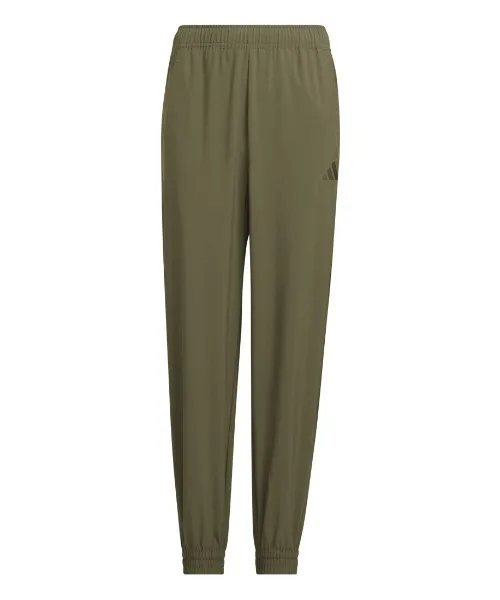 Детские штаны из лёгкой ткани adidas Light Woven Tapered Ankle Khaki