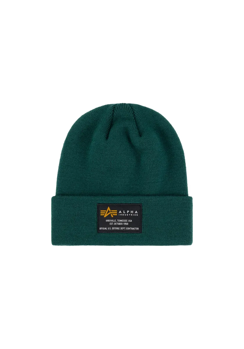 

Лыжная шапка Alpha Industries "Аксессуары Alpha Industries - Головной убор Crew Beanie", зеленый