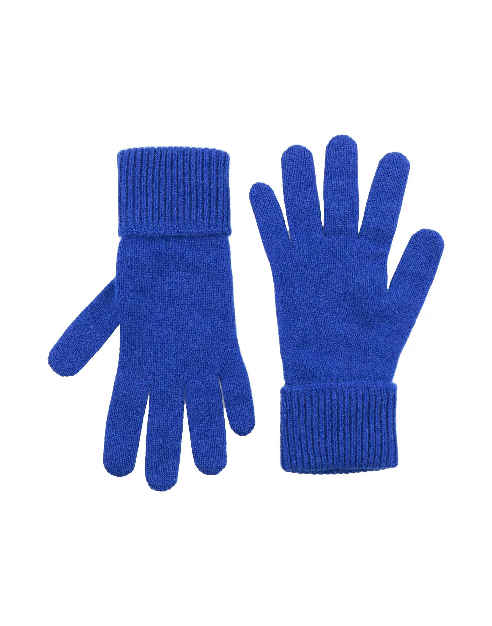 

Перчатки Burberry, ярко-синий