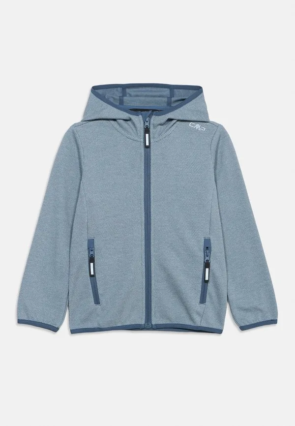 Куртка из флиса с капюшоном fix hood Cmp, Space Sky Blue — фото 3