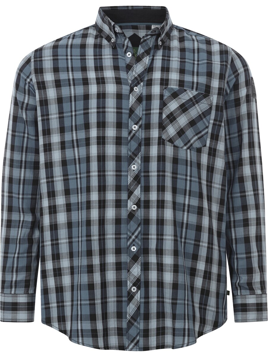 

Удобная рубашка на пуговицах Charles Colby Duke Peregrine, цвет Navy/Light blue/Dark blue