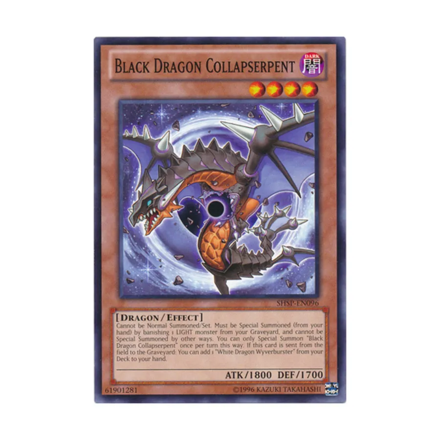 

CCG Свернувшаяся змея Черного дракона (Обычная), Yu-Gi-Oh - Shadow Specters - Singles