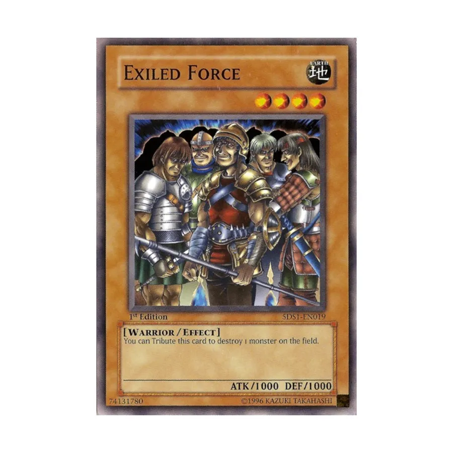 

CCG Изгнанная сила (Обычная), Yu-Gi-Oh - Structure Deck - Warrior's Strike - Singles
