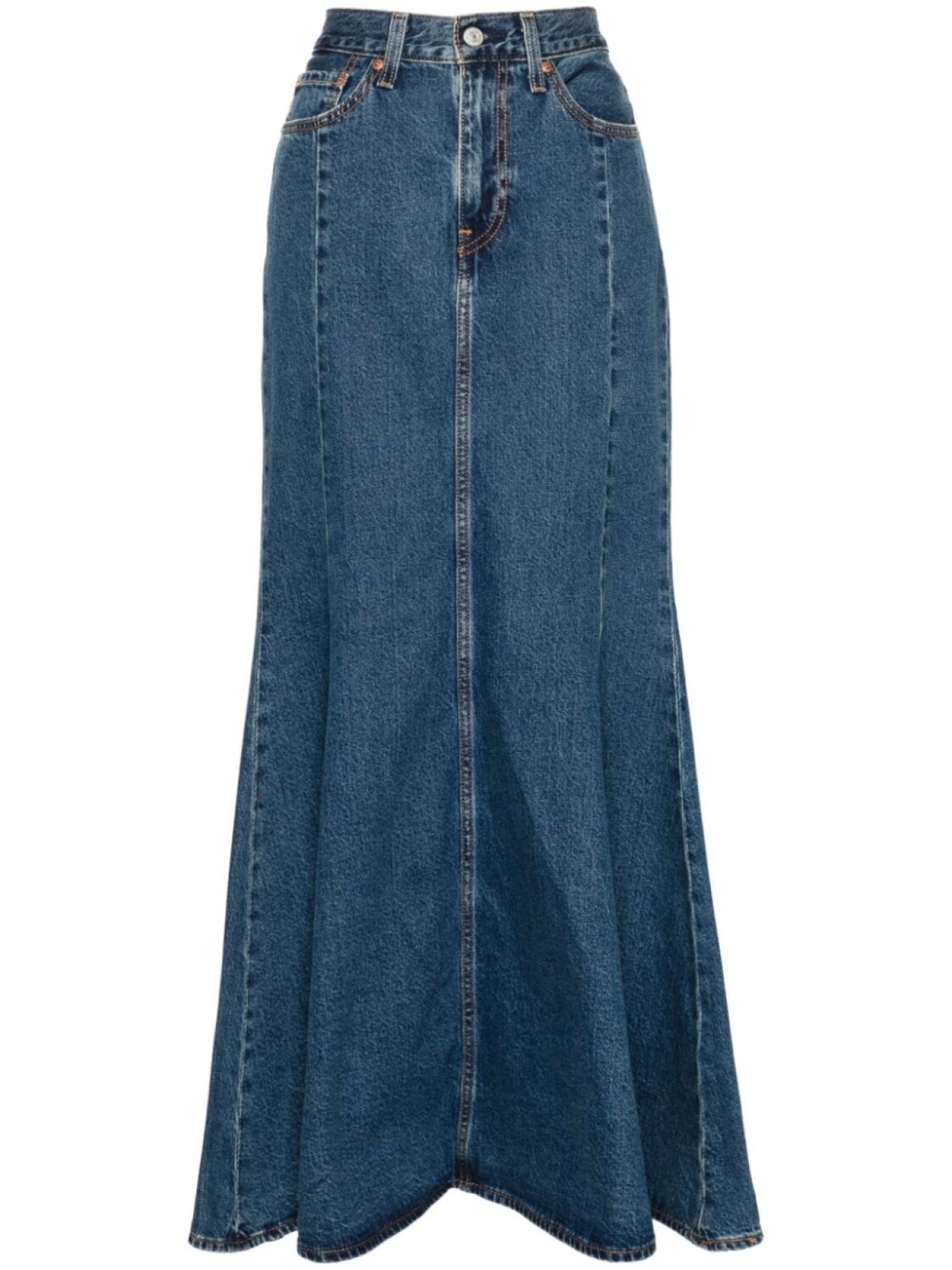 

Levi's юбка макси с логотипом, синий
