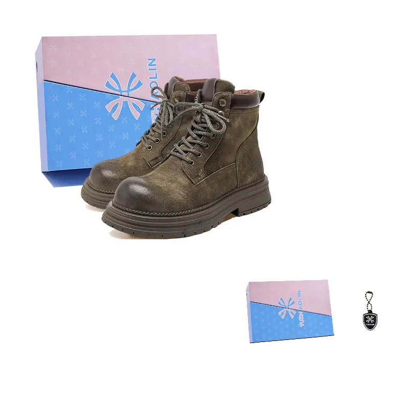 

YUZHAOLIN Короткие мартинсы унисекс коричневые, цвет Brown