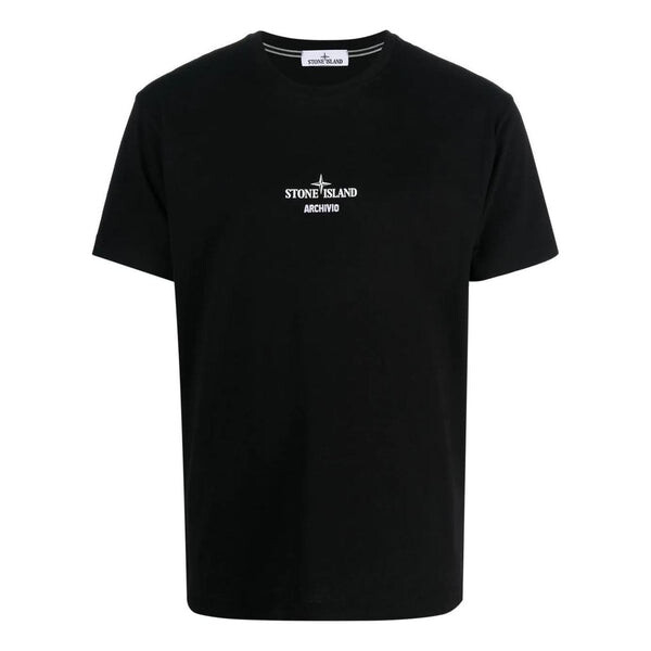 

Футболка sarchivio project t-shirt 'black' Stone Island, черный
