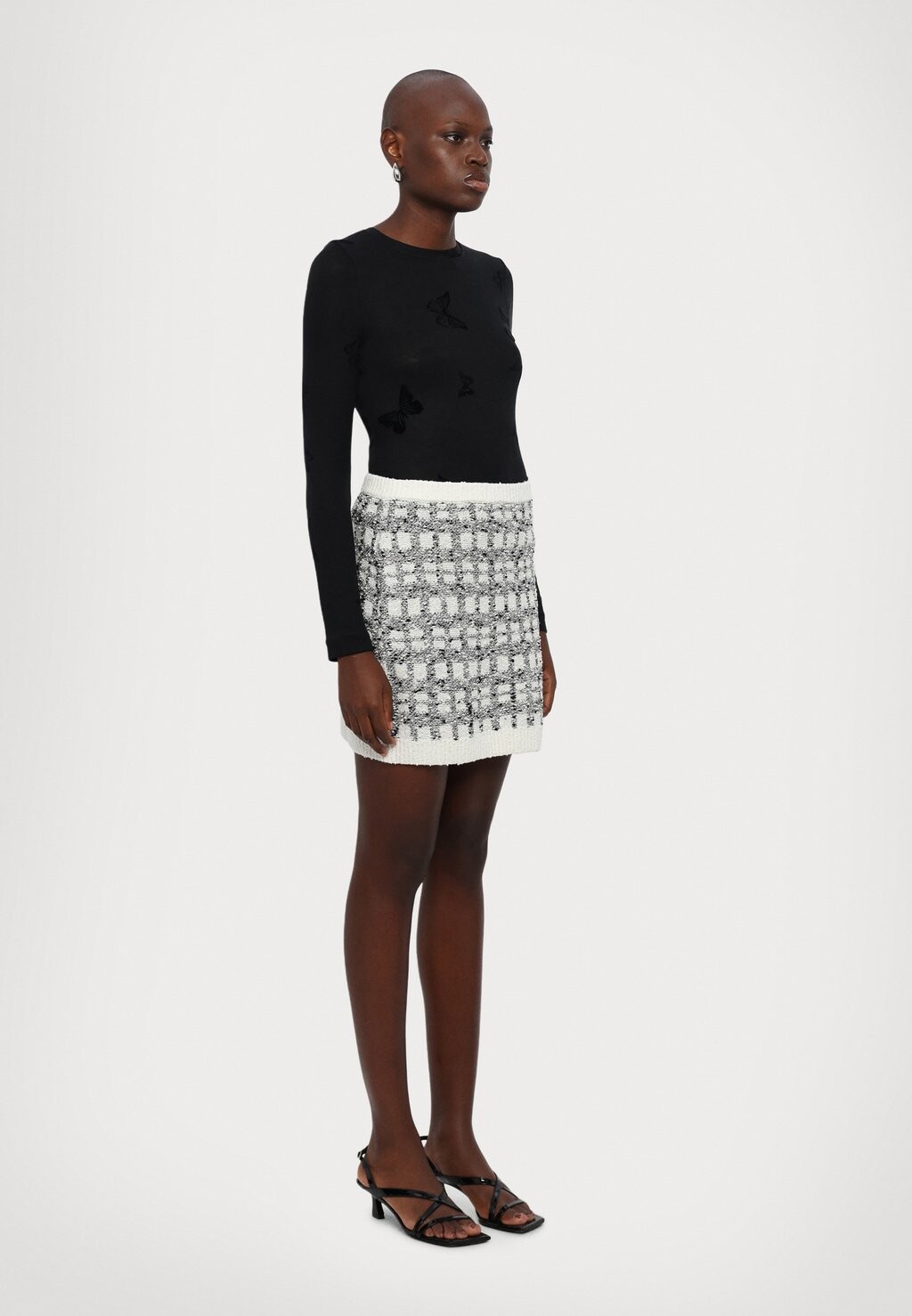 

Мини-юбка ADALEE MINI SKIRT Cinq à Sept, черный