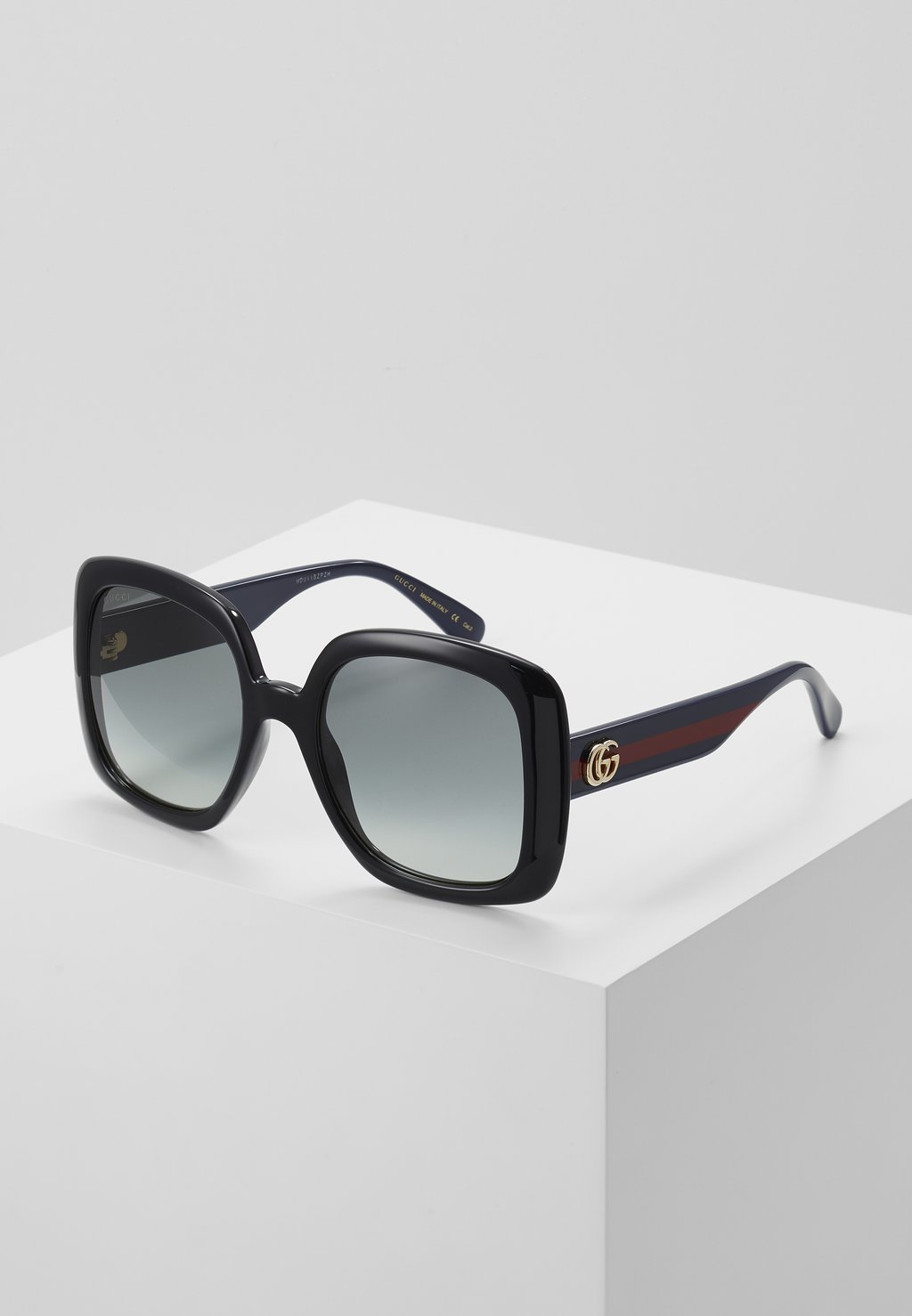 

Солнцезащитные очки Web Gg Square Acetate Sunglasses Gucci, цвет black/blue/grey