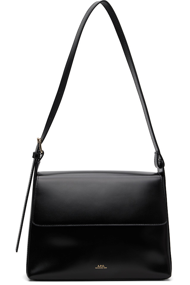 

Сумка Virginie с клапаном A.P.C., цвет noir