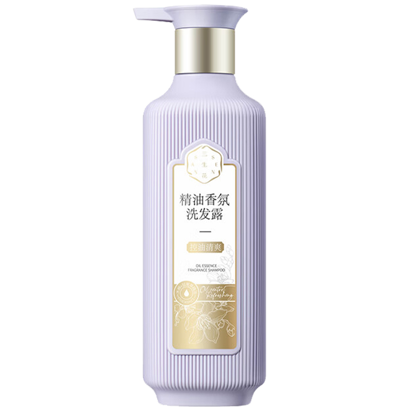 

Шампунь Three Lives Flower Essential Oil Fragrance Oil Control Refreshing Nourishing Cleansing 500мл/500мл*2 PECHOIN