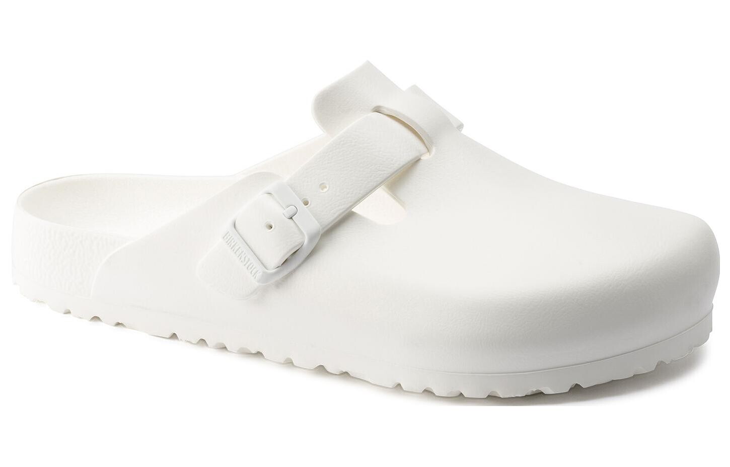 Мюли женские с закрытым носком женские Birkenstock, белый — фото 2
