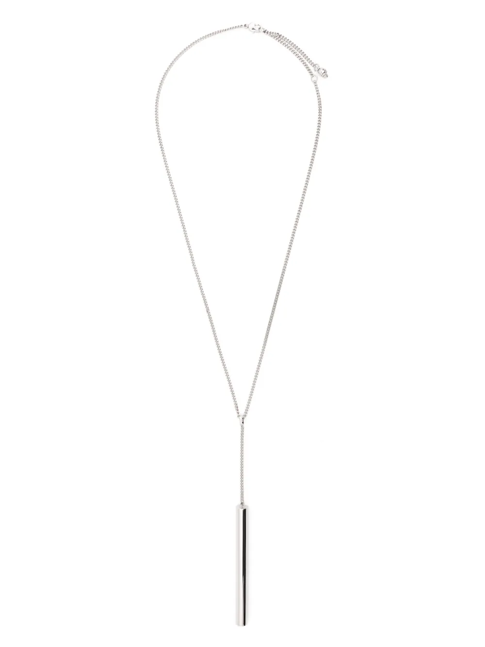 

Колье T-Bar Alexander McQueen, серебяный