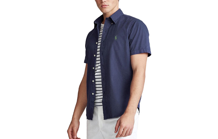 

Футболка мужская морская синяя Polo Ralph Lauren