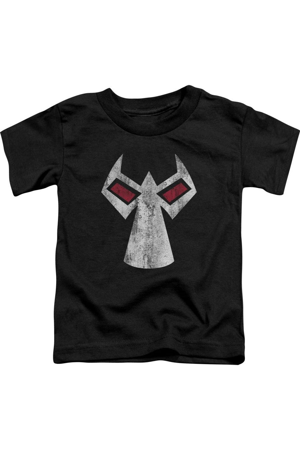 

Футболка с коротким рукавом для малышей с маской Бэйна из Batman Gildan, черный