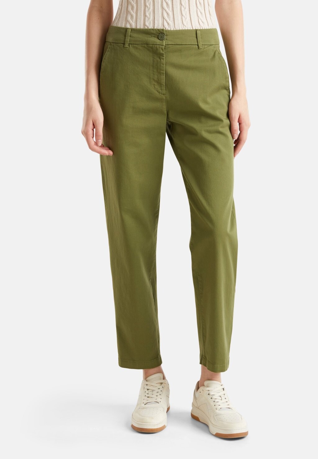 

Чиносы STRETCH United Colors of Benetton, зеленый