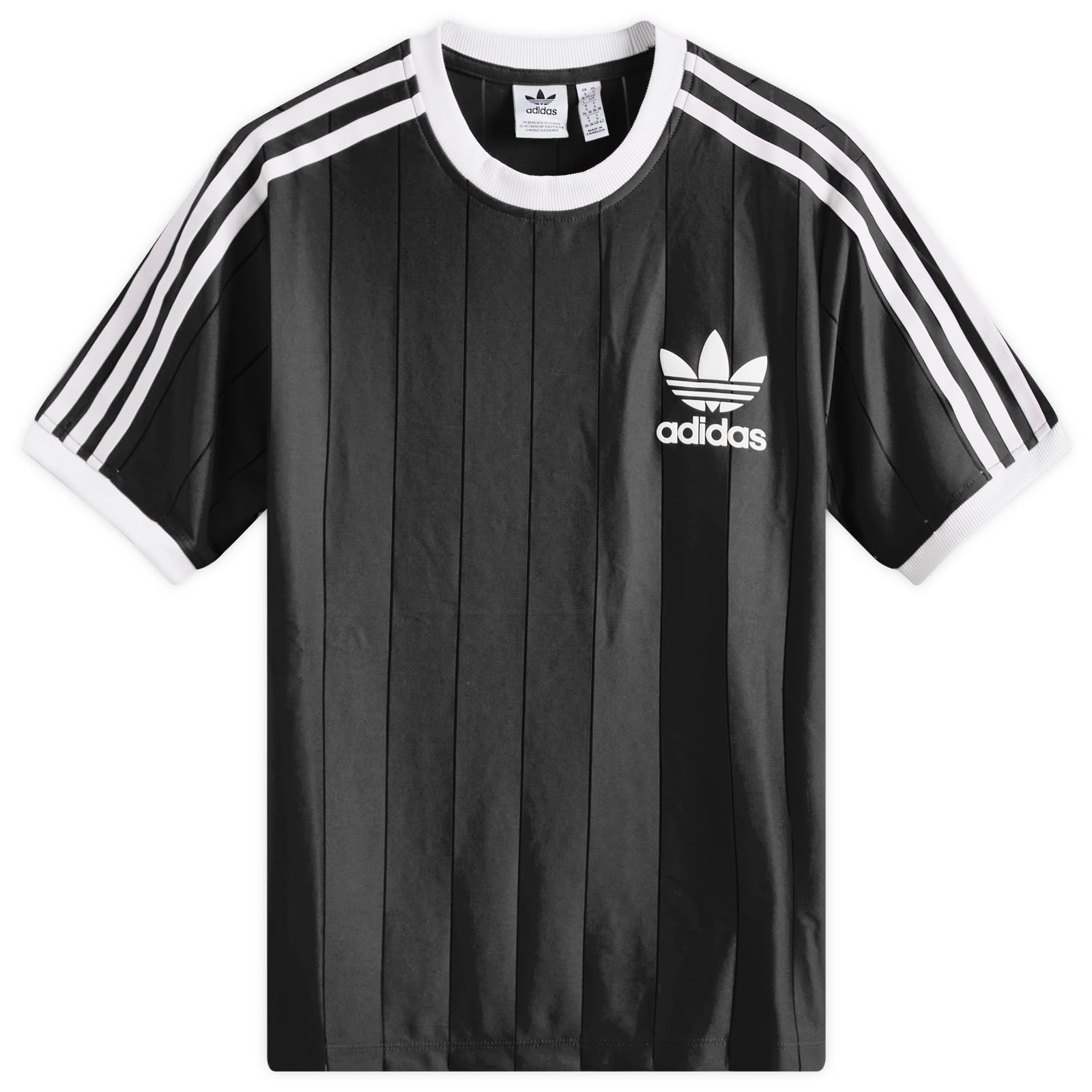 

Футболка Adidas 3 Stripe Pnst T-Shirt, черный