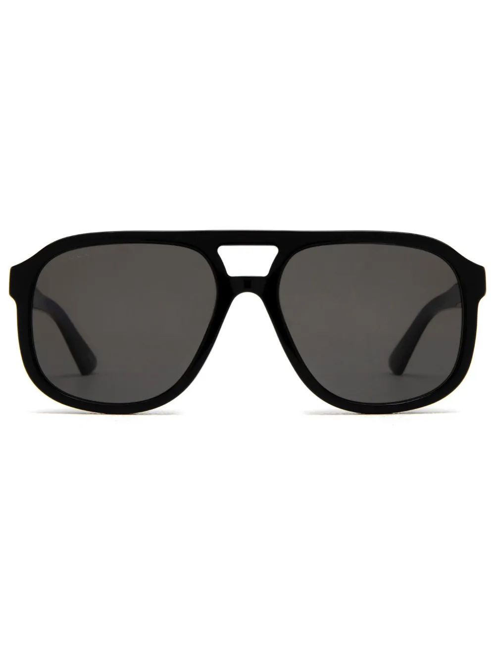 

Солнцезащитные очки-пилоты с логотипом Gucci Eyewear, черный