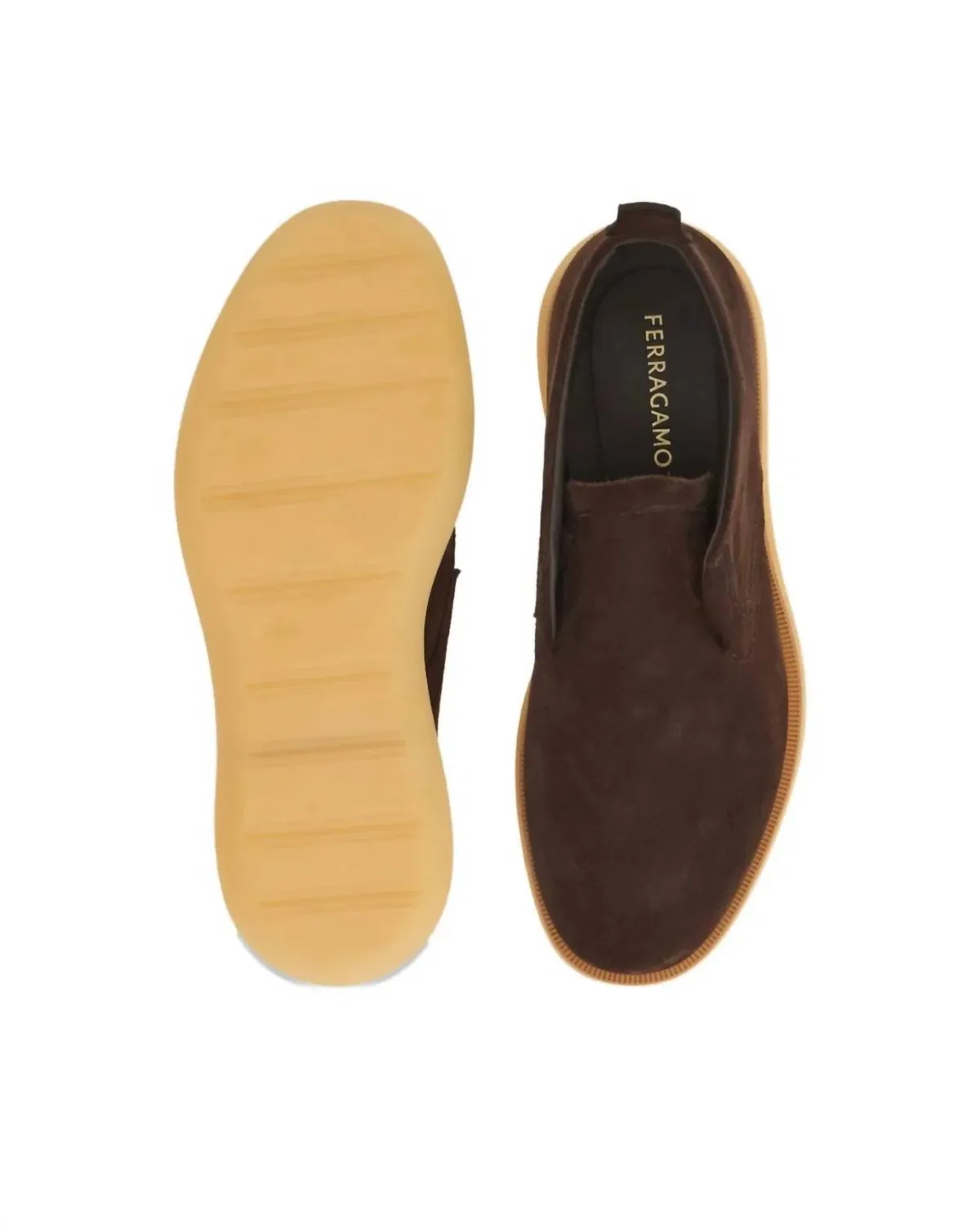 Мужские ботинки Desert Boot коричневого цвета Salvatore Ferragamo, Brown — фото 3