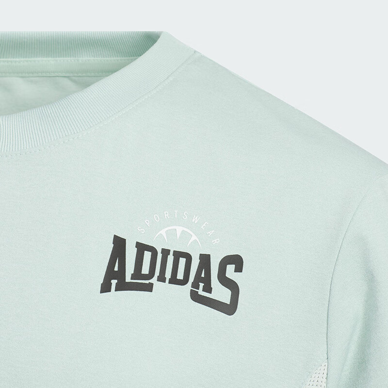 Adidas Футболка светло-зеленая для детей 3-7 лет — фото 4