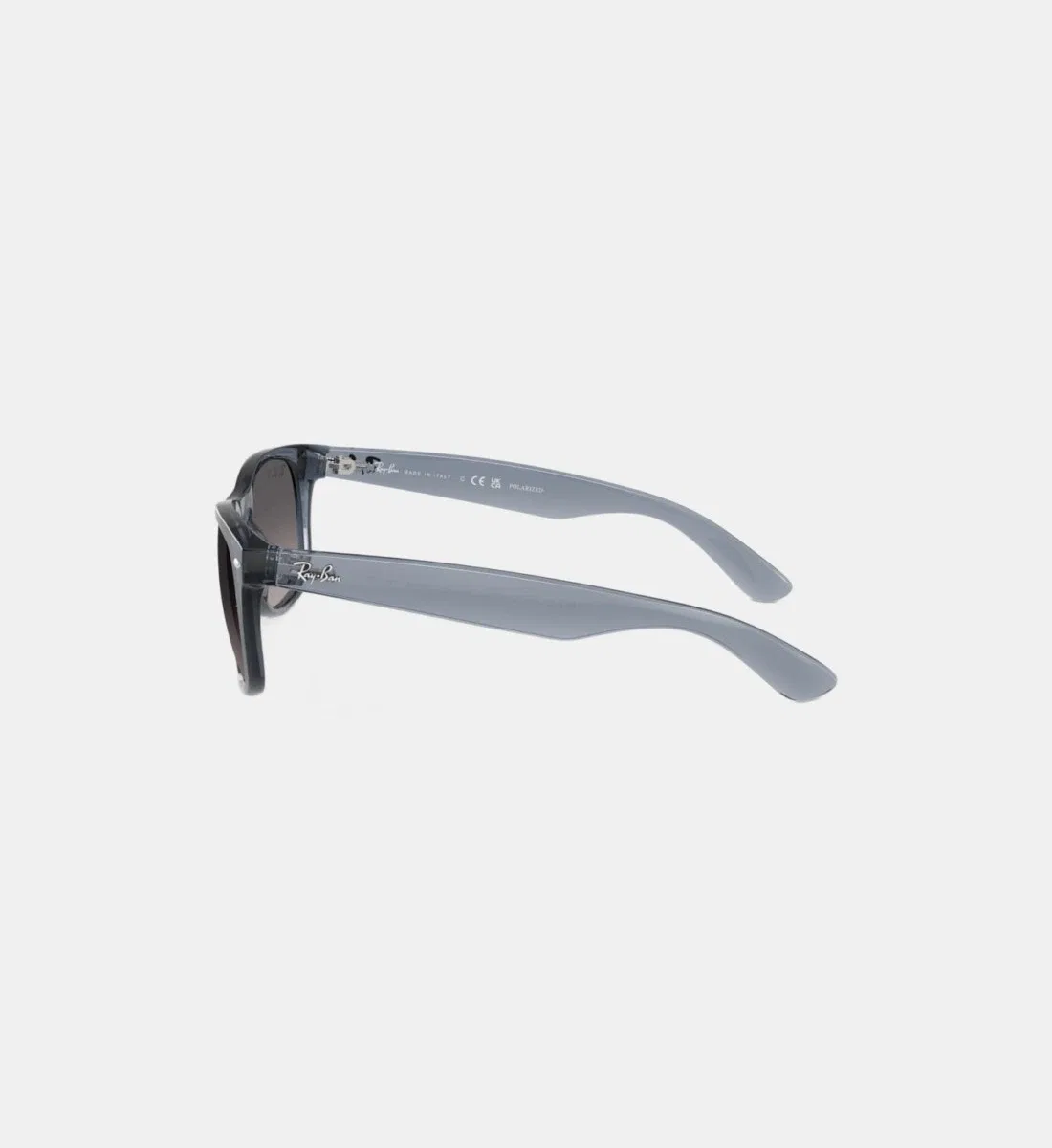 Солнцезащитные очки квадратной формы RB2132 New Wayfarer Flash Ray Ban, синий — фото 3