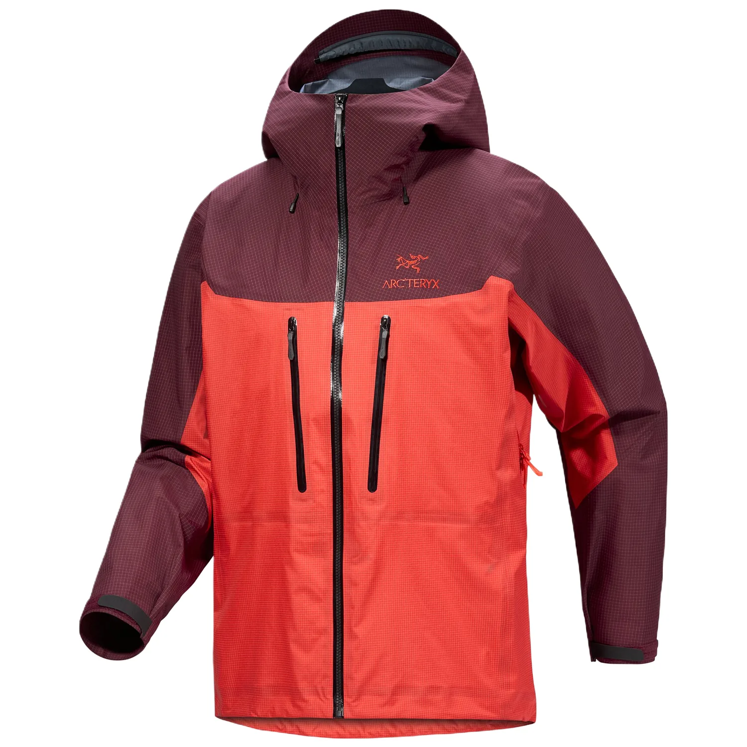 Куртка с капюшоном на молнии Alpha Arcteryx, Olive Moss/Vintage Green/Olive Moss/Tatsu — фото 2