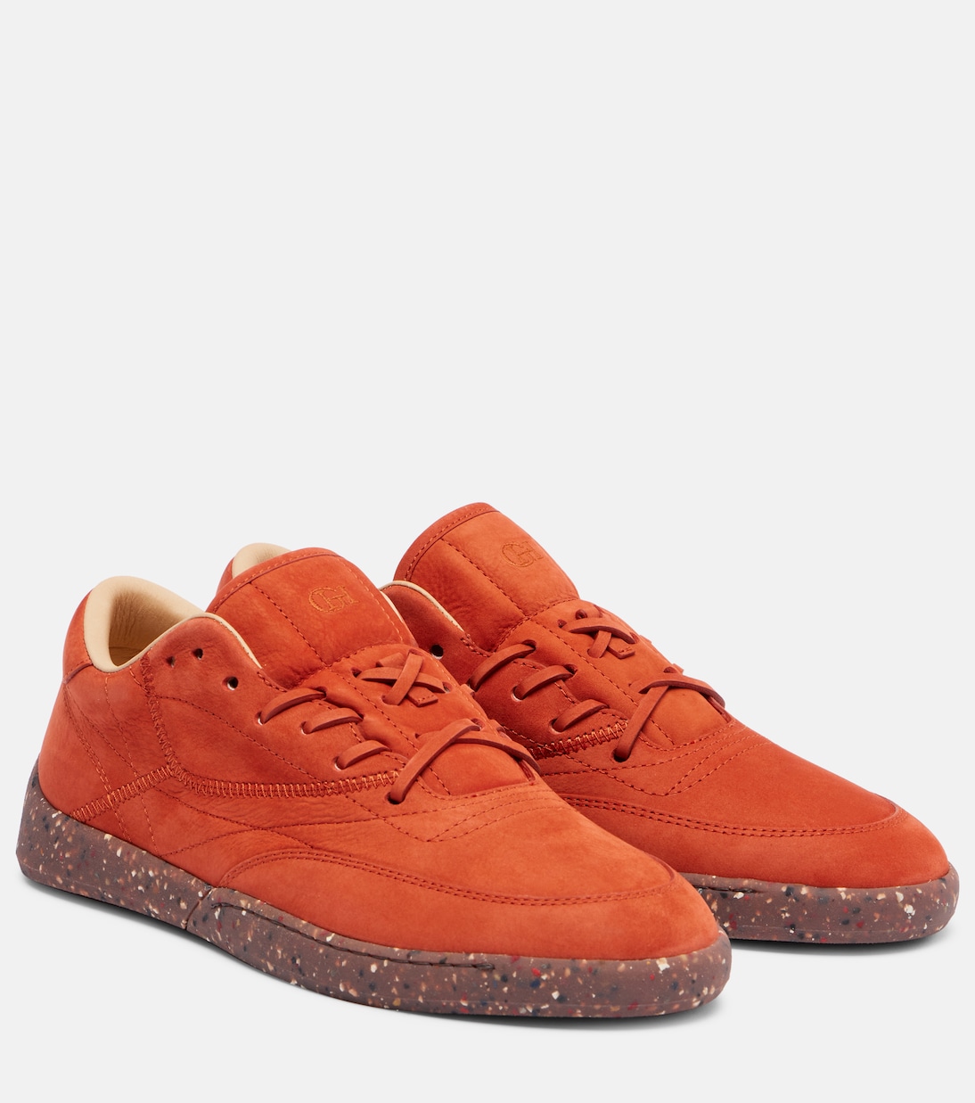 Замшевые кроссовки Ohio Gabriela Hearst, Antelope Orange