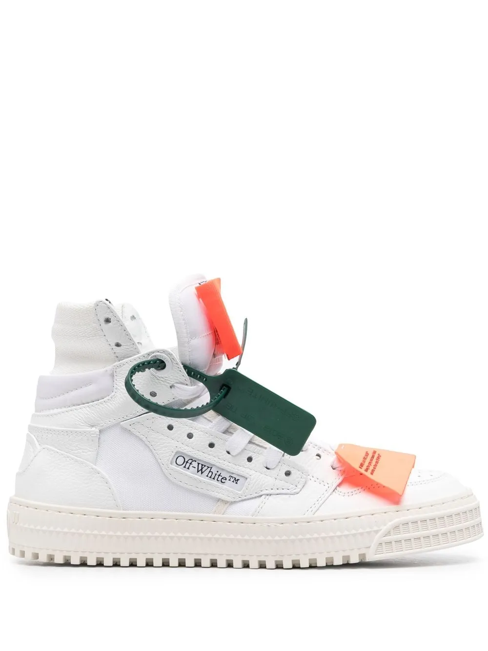 Высокие кеды 3.0 Off Court OFF-WHITE, белый