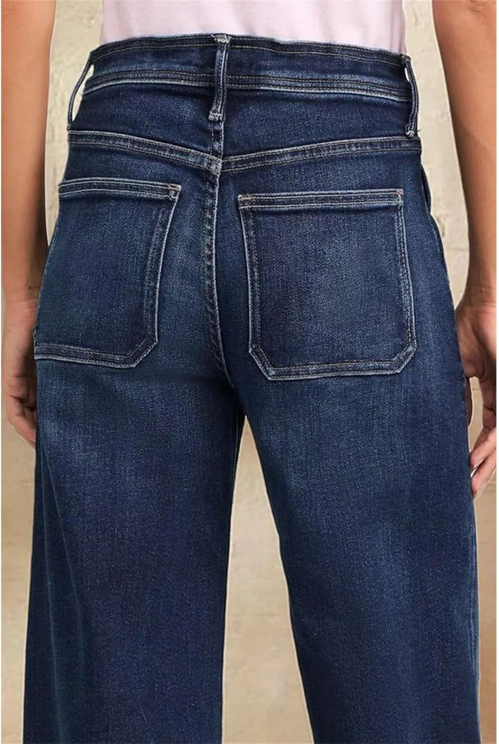 Модные джинсы для женщин 2025 wide leg high waisted stretchy — фото 4